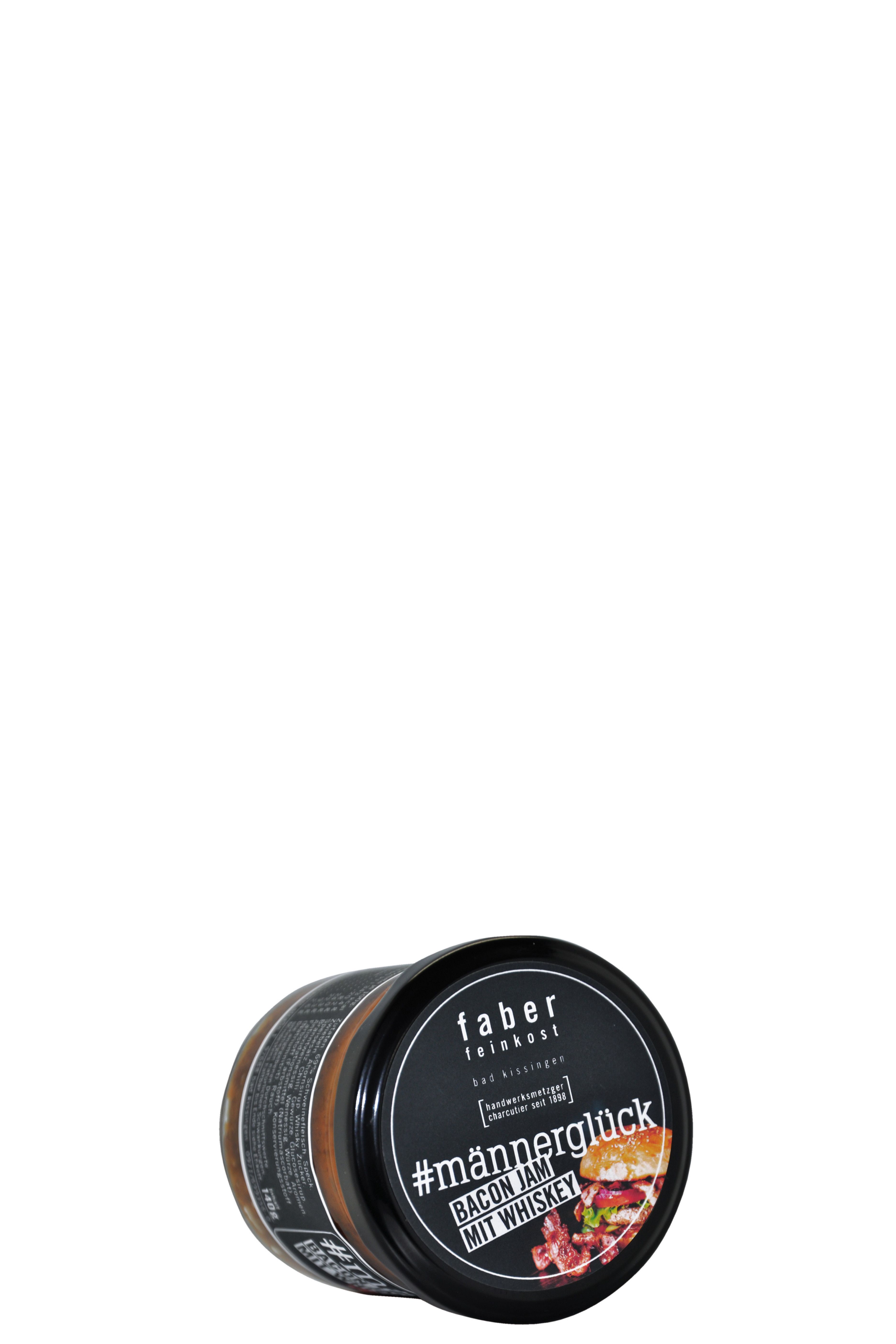 Faber #männerglück Bacon Jam mit Whiskey